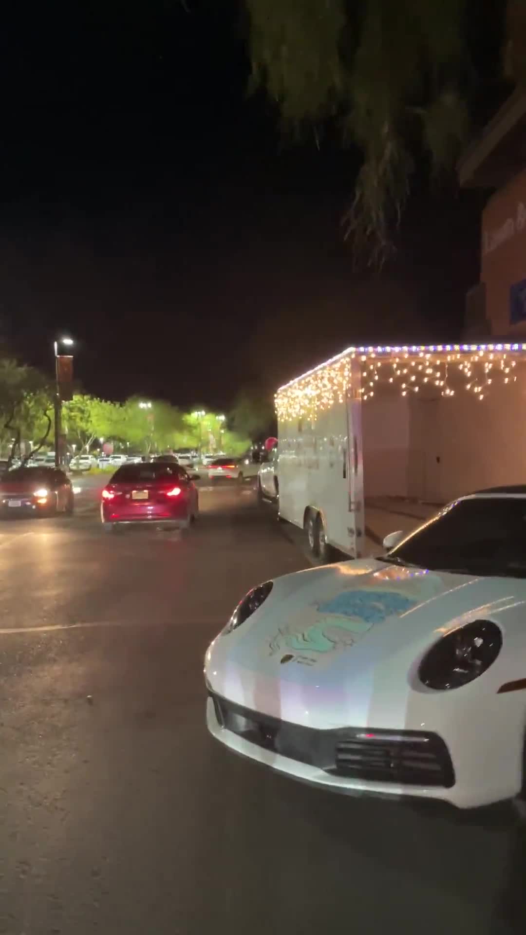 Event lot during the Walmart takeover